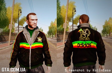 Ветровка "Adidas Rasta"